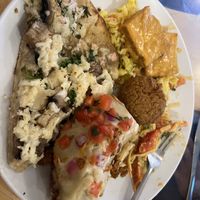 Mushroom Pizza, Curry Tofu, Falafel, Tempeh Noodle Salad, Burrito for $24  at Green Cuisine Vegetarian Restaurant in Victoria