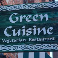 Didn't capture a food photo. It wasn't exactly an appetizing looking plate. at Green Cuisine Vegetarian Restaurant in Victoria