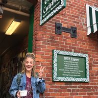 A highlight of my 2018 Alaska and Canadian summer at Green Cuisine Vegetarian Restaurant in Victoria