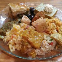 Dinner at Green Cuisine! at Green Cuisine Vegetarian Restaurant in Victoria