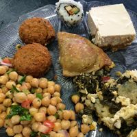 buffet. $4 at Green Cuisine Vegetarian Restaurant in Victoria