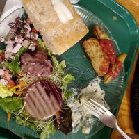 buffet assortment. Pay by weight except bread is by piece. at Green Cuisine Vegetarian Restaurant in Victoria