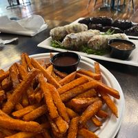 Fries with sugar  at Sage on Laurel in Brainerd