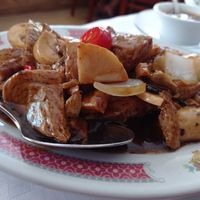 "Pollo" con salsa de soja at Gran Mundo in Torremolinos