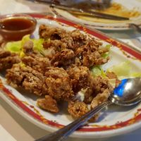 Mock Chicken with sesam at Gran Mundo in Torremolinos