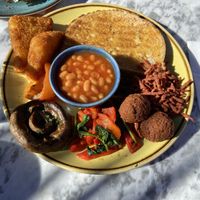 Vegan breakfast  at Lounges - Concho Lounge in Newquay