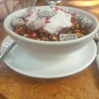 Yogi's breakfast at Bean Me Up in Goa