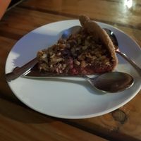 Cherry Moroon pie at Bean Me Up in Goa