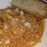 Pasta al americano at Bean Me Up in Goa