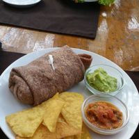 wild burrito at Bean Me Up in Goa