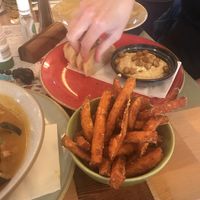 Sweet potato fries  at Nordico Lounge in Ormskirk