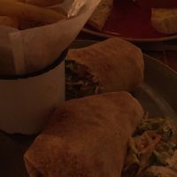 Falafel burrito  at Racconto Lounge  in Bury