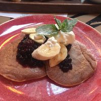 Pancakes at Racconto Lounge  in Bury