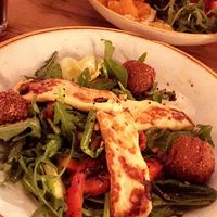 Falafel salad  at Racconto Lounge  in Bury