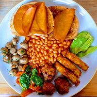 Big vegan breakfast! at Racconto Lounge  in Bury