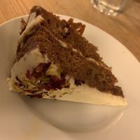 Carrot cake  at Racconto Lounge  in Bury