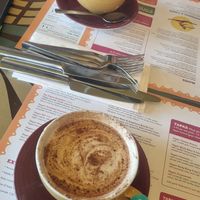 Chai Latte with Soya milk at Verso Lounge  in Stafford