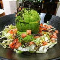 Avocado sashimi at Veggie Restaurant in Suva