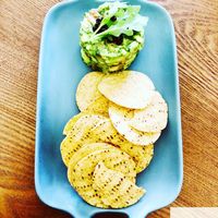 Avocado Tartar with Nachos at Veggie Restaurant in Suva