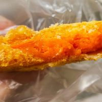 Fried sweet potato at Delisnacks 德利食 - Tekka Market in Central Singapore