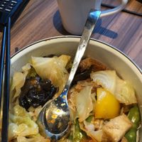 Packed using my own container at Yi Lian Vegetarian Food in Central Singapore