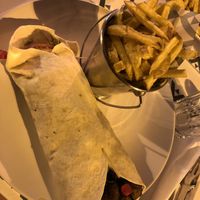 disgusting, cold, and stale fries at Café Central in Sao Miguel