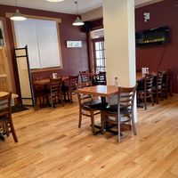 Dining area  at Eve Olive in Nanaimo
