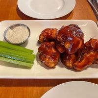 Crispy BBQ Cauliflower Bites, appetizer (delicious ranch dressing) at Eve Olive in Nanaimo