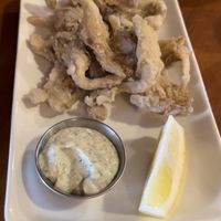 Oyster mushroom Calamari  at Eve Olive in Nanaimo