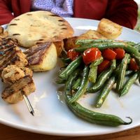 Chickenless entree at Eve Olive in Nanaimo