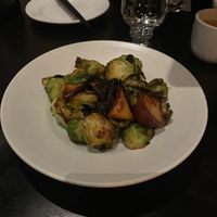 Maple glazed brussel sprouts  #Veganuary at Shojin - DTLA in Los Angeles