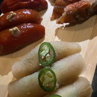 Nigiri plate  #Veganuary at Shojin - DTLA in Los Angeles