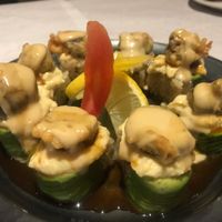 Yummy mushroom on top at Shojin - DTLA in Los Angeles