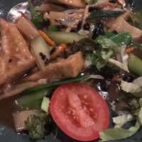 tofu dish at China Garden in Domburg