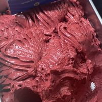 Vegan blackberry sorbet at Paradis in Copenhagen