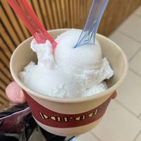 Hyldeblomst ice cream (elderflower)  at Paradis in Copenhagen