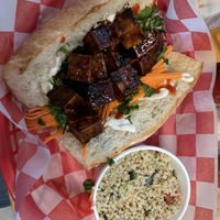 Tofu Banh Mi  at Gateway Market in Des Moines