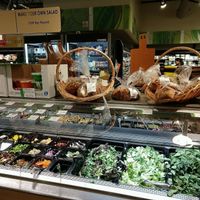 Salad bar at Gateway Market in Des Moines