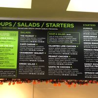 Soups at Gateway Market in Des Moines