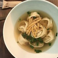 Vegetable dumplings  at Bop & Roll in Sutherland