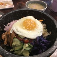 Dolsot Bibimbop at Bop & Roll in Sutherland