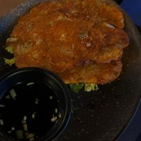 Kimchi Pancakes  at Gangnam in Oslo