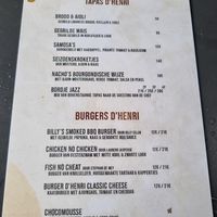  at Bar d'Henri in Antwerpen