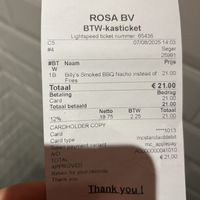 bill  at Bar d'Henri in Antwerpen