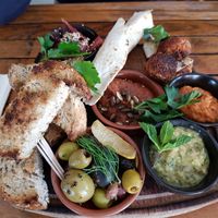 Small Tapas board at Bar d'Henri in Antwerpen
