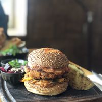 Henri’s amazing burger  at Bar d'Henri in Antwerpen