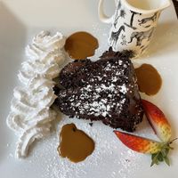 Chocolate cake  at Taste Bistro in Retford