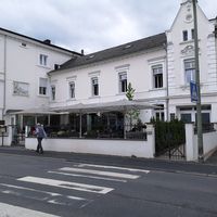 the restaurant. Outdoor seats available  at Café Spatz in Bernkastel-kues
