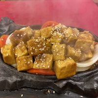 Grilled tofu   at Moments Romantic  in Sapa