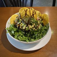 Vegan Mexican Burger   at Café Academico in Coimbra